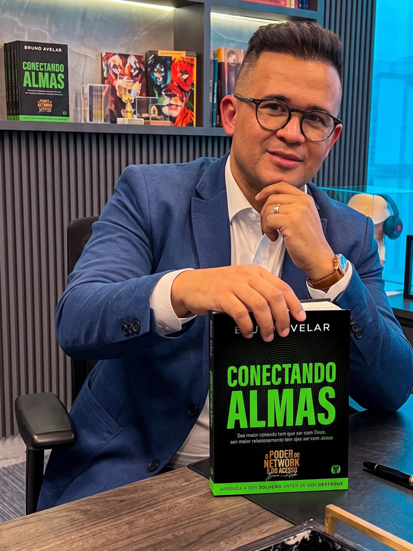 Lançamento do livro Conectando Almas