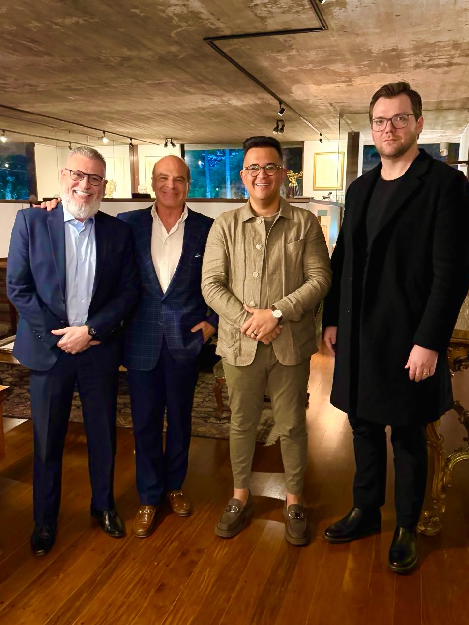 Alexandre e Bruno Avelar juntos